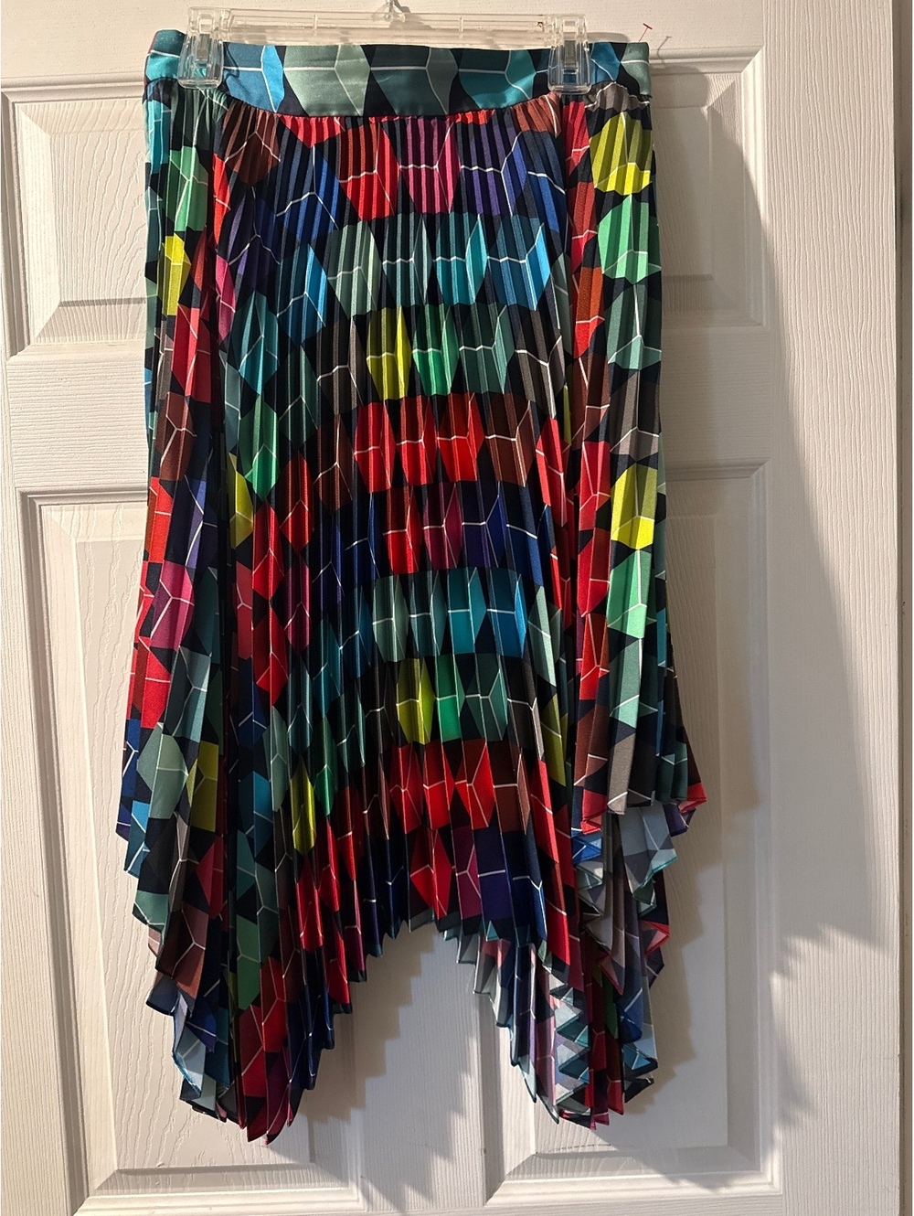 Milly Colorblock pleated Skirt $495